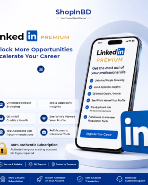 LinkedIn Premium Career Subscription BD